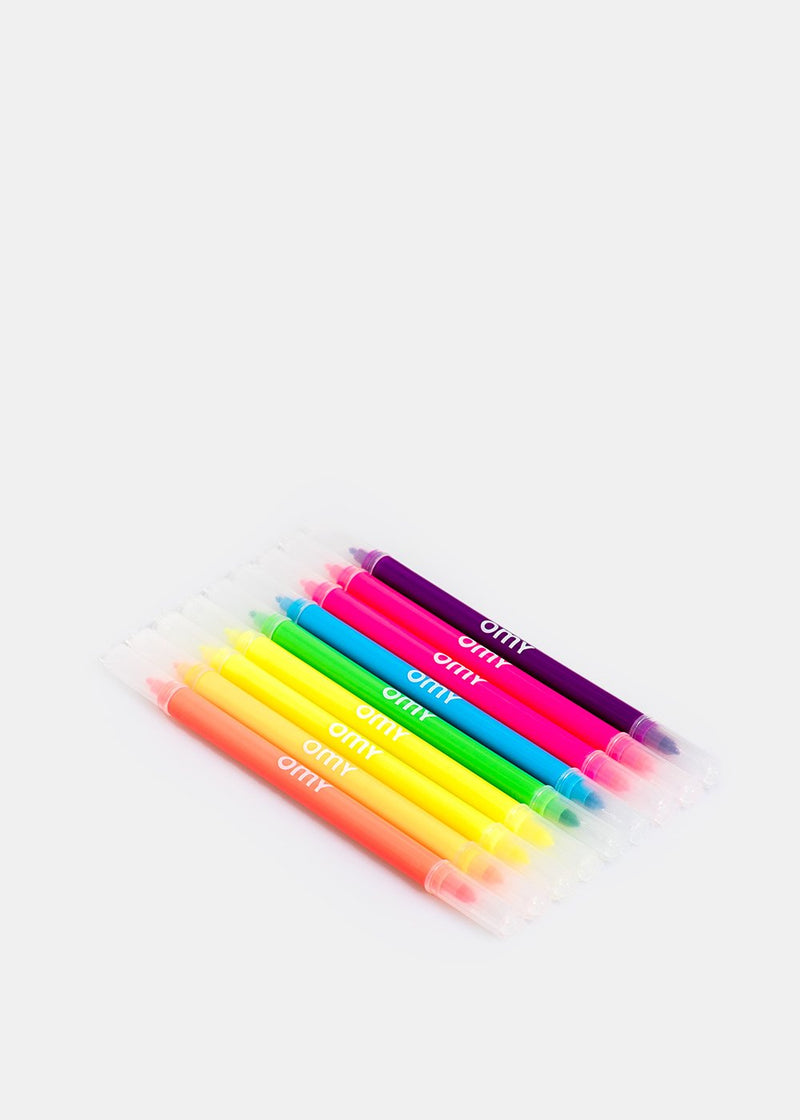 OMY Neon Felt Pens - NOBLEMARS