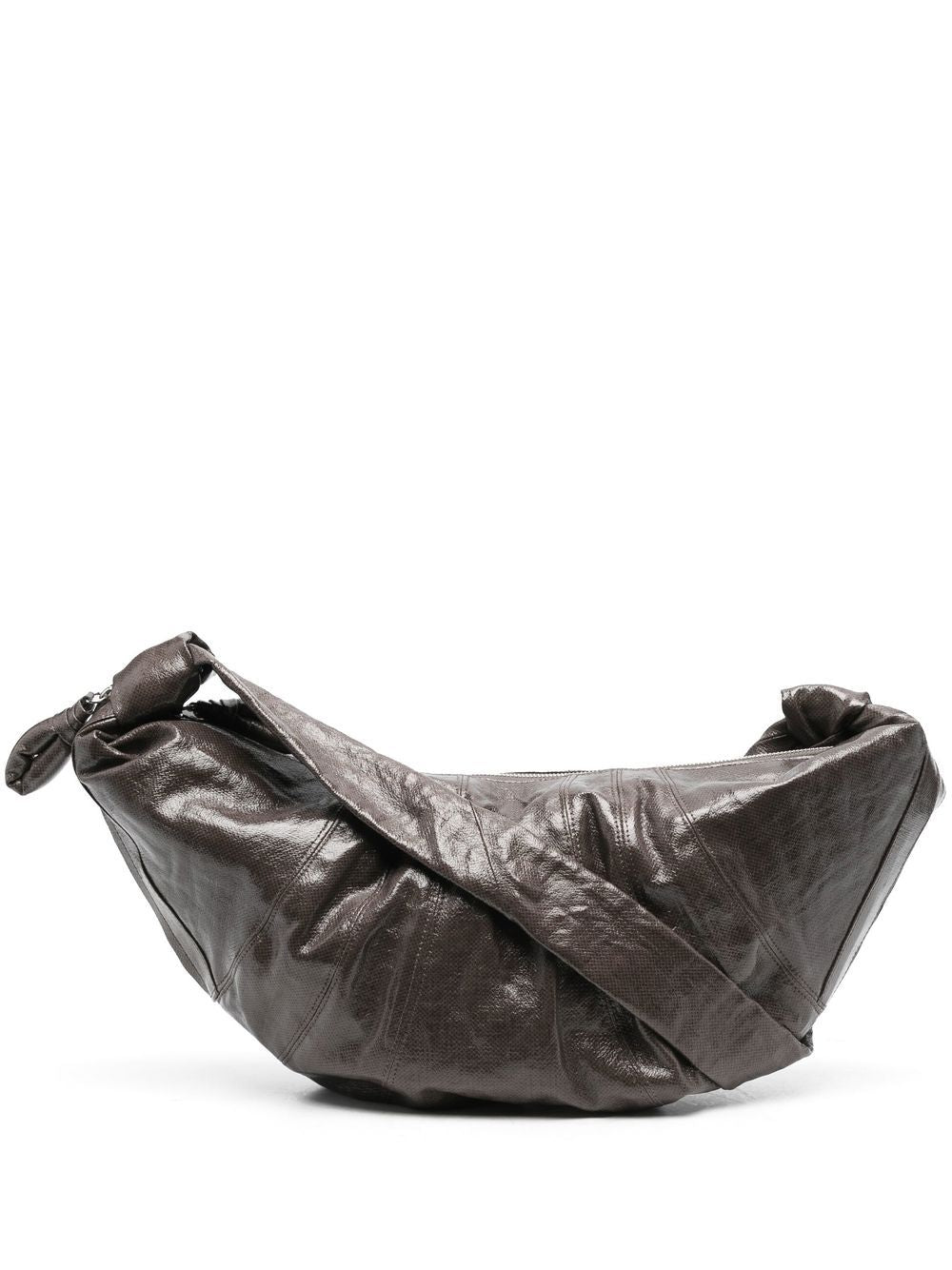 Lemaire Large Croissant Bag — Roasted Pecan