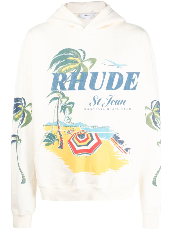 RHUDE BEACH CLUB HOODIE - NOBLEMARS