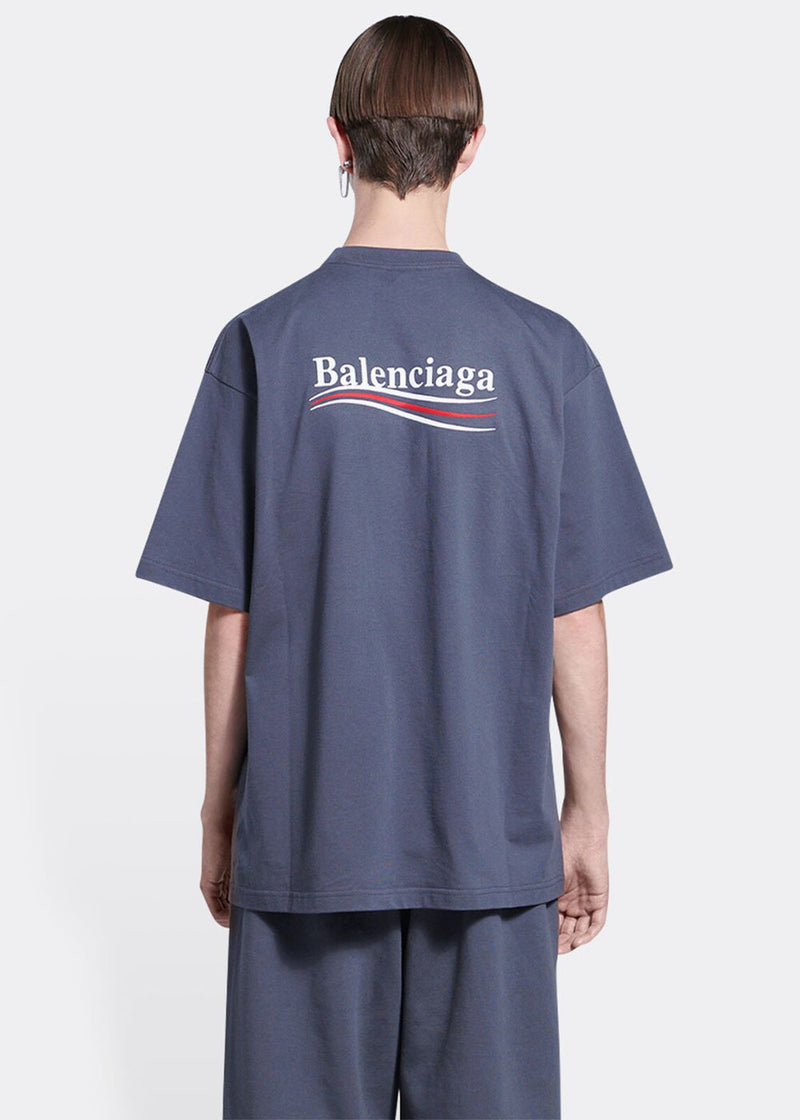 Balenciaga Black Maison Balenciaga Oversized T-Shirt - NOBLEMARS
