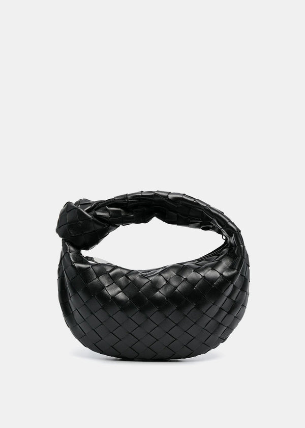 Bottega Veneta Black Mini Jodie Bag - NOBLEMARS