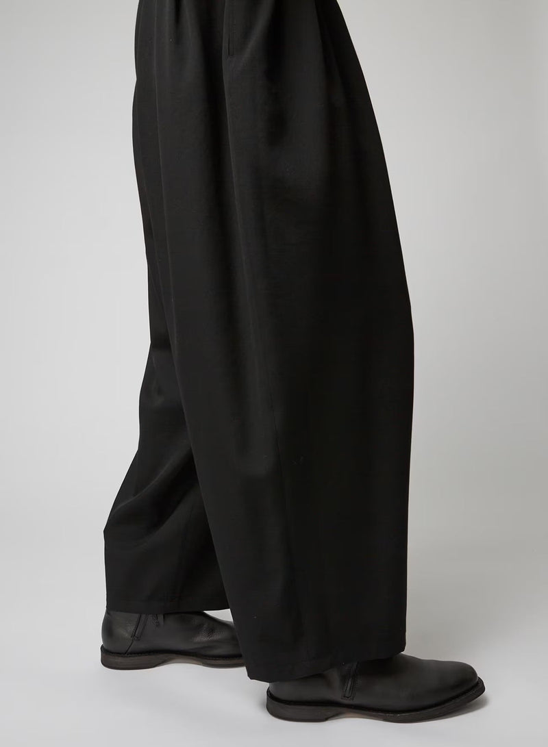 Yohji Yamamoto pour Homme high waisted black trousers — 80s - V A N II T A S