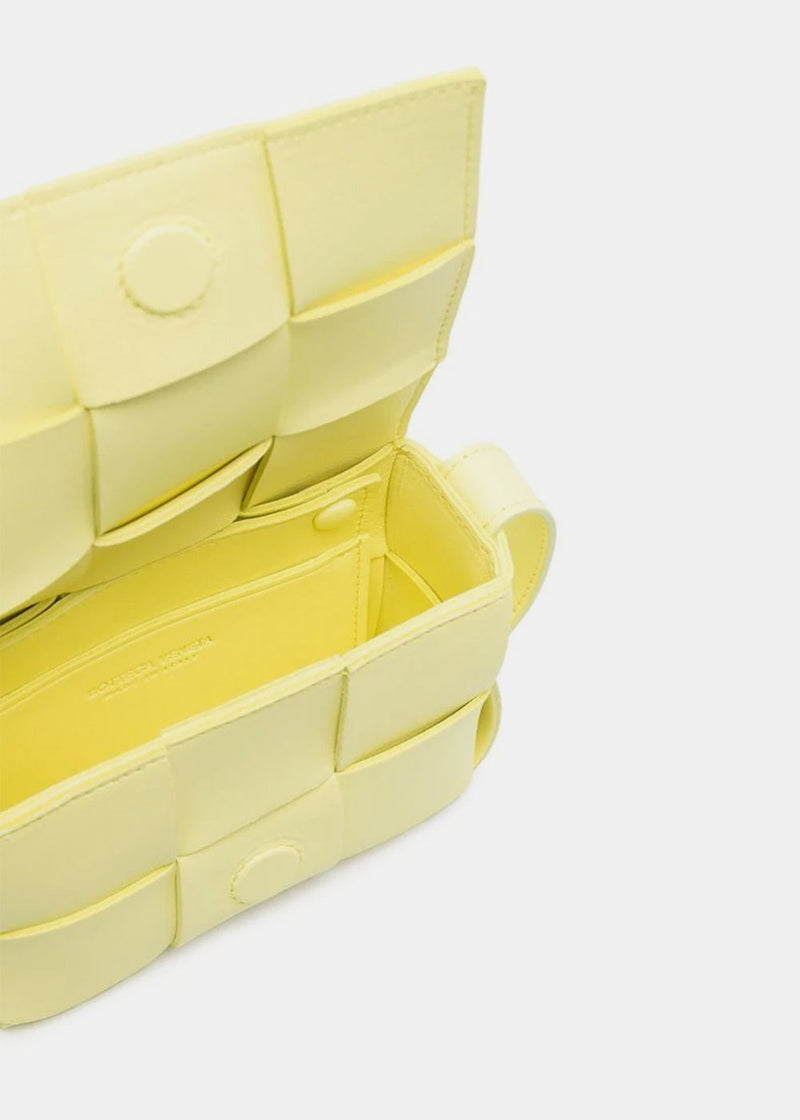 Bottega Veneta Yellow Cassette Shoulder Bag - NOBLEMARS