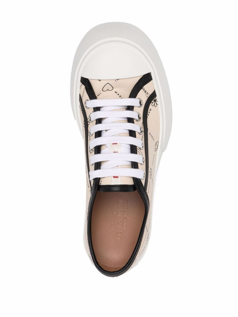 MARNI WOMEN LACED UP PABLO SNEAKERS