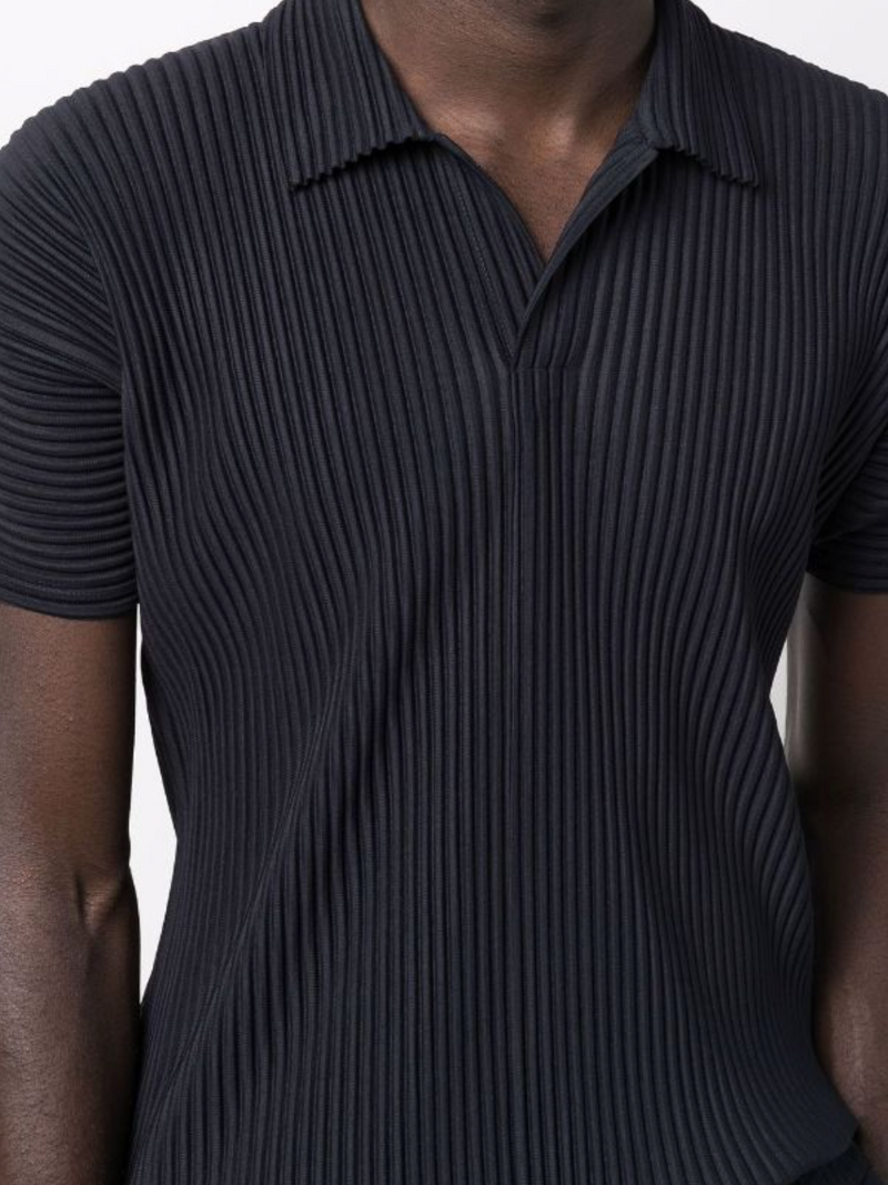 HOMME PLISSE ISSEY MIYAKE MEN PLEATED POLO - NOBLEMARS