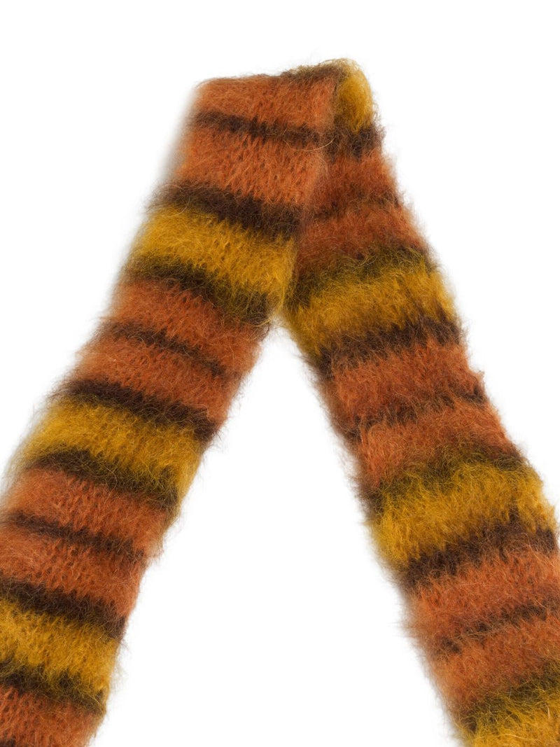 MARNI BRUSHED MOHAIR AND WOOL SCARF - NOBLEMARS