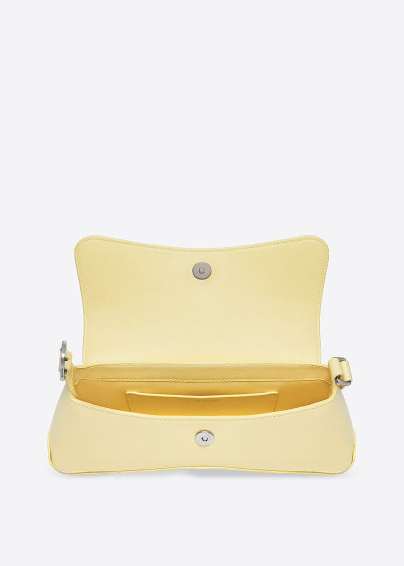 Balenciaga Pale Yellow XX Small Flap Bag - NOBLEMARS