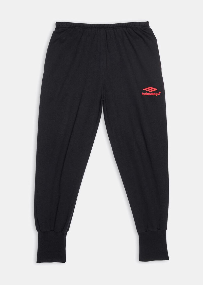 Balenciaga Black 3B Sports Icon Tuck-In Sweatpants - NOBLEMARS