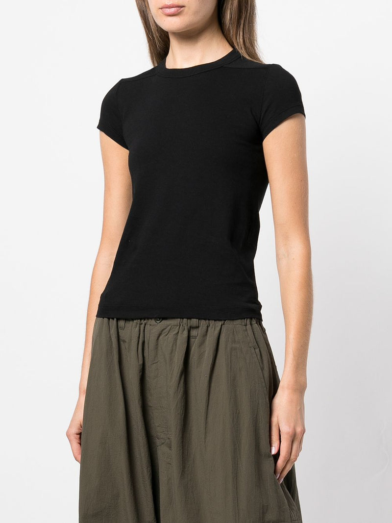RICK OWENS WOMEN CROPPED LEVEL TEE