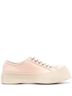 MARNI WOMEN LACED UP PABLO SMOOTH CALF LEATHER SNEAKER - NOBLEMARS