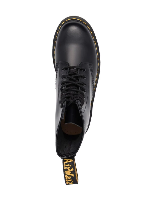 DR. MARTENS 1460 SMOOTH LEATHER LACE UP BOOTS - NOBLEMARS