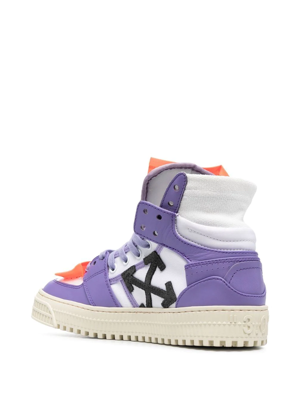 OFF-WHITE WOMEN 3.0 OFF COURT LEATHER SNEAKERS