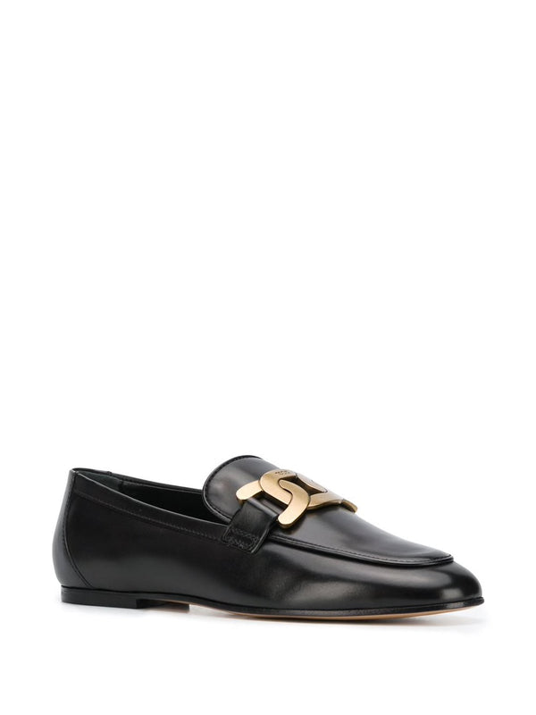 TOD'S WOMEN KATE LOAFER IN LEATHER - NOBLEMARS