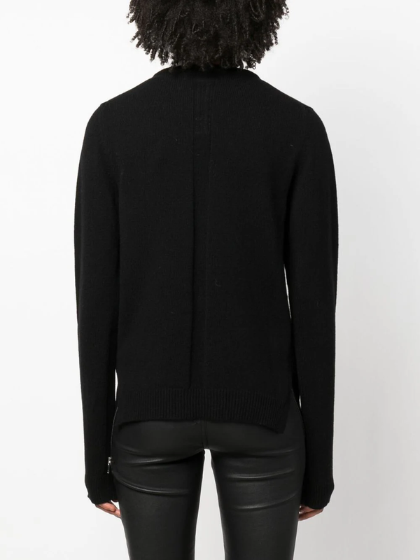 Rick Owens Women Recycled Cashmere Round Neck Sweater