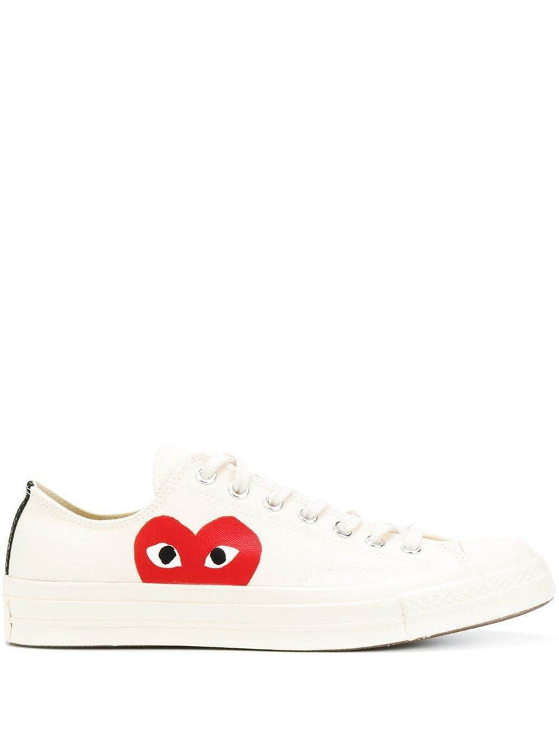 COMME DES PLAY X CONVERSE TAYLOR TOP SNEAKERS - NOBLEMARS