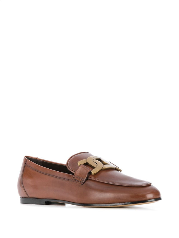 TOD'S WOMEN KATE LEATHER LOAFERS
