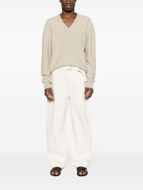 LEMAIRE Unisex Twisted Belted Pants - NOBLEMARS