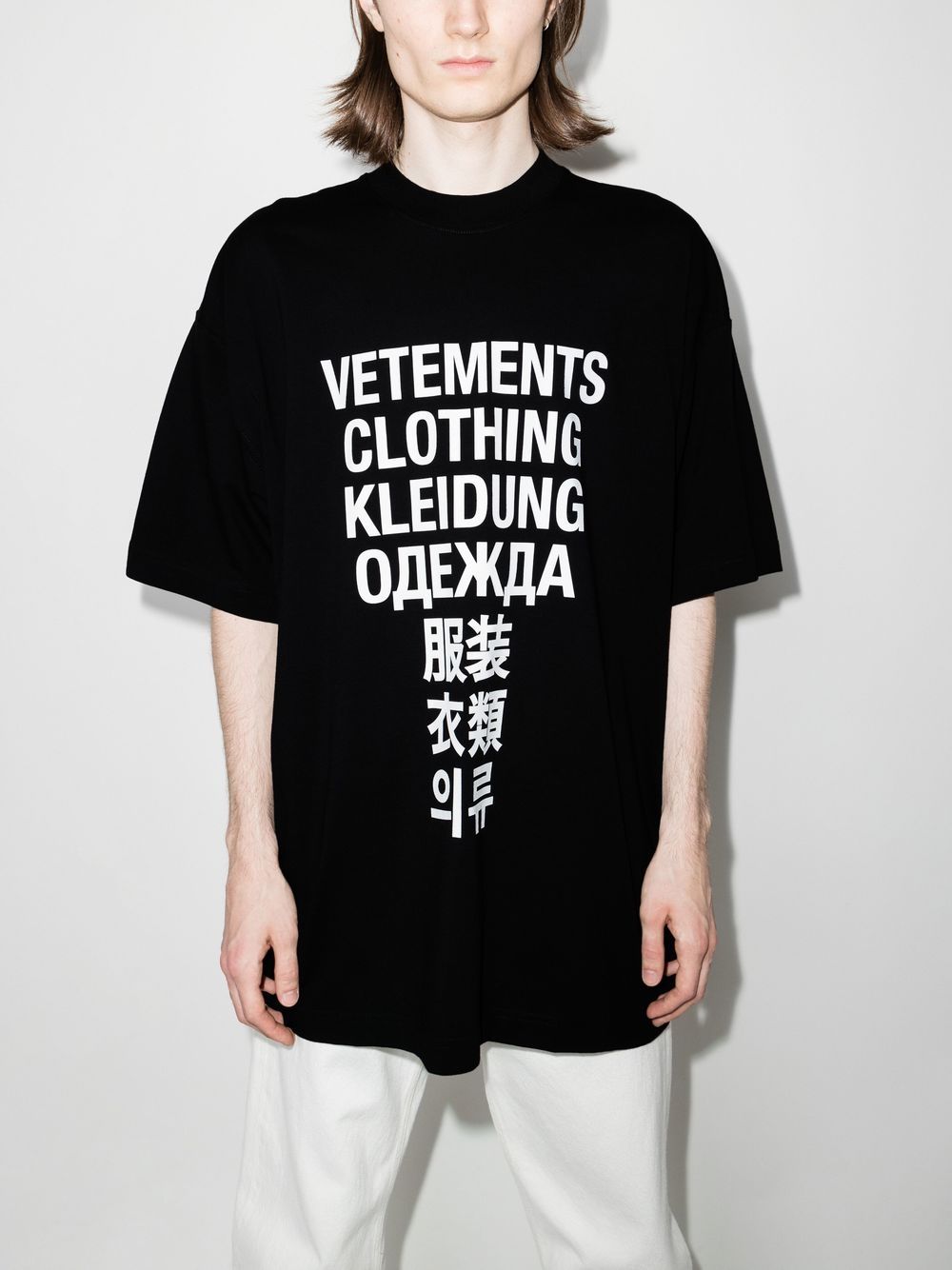新品 VETEMENTS TRANSLATION T-shirt