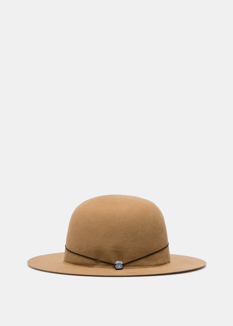 Filù Hats Brown Rollable Beaver Felt Hat - NOBLEMARS