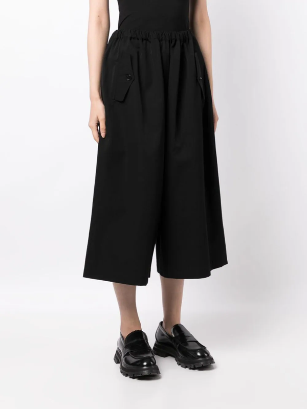 TAO COMME DES GARCONS WOMENS ROUCHED WAIST FLAIR PANT - NOBLEMARS