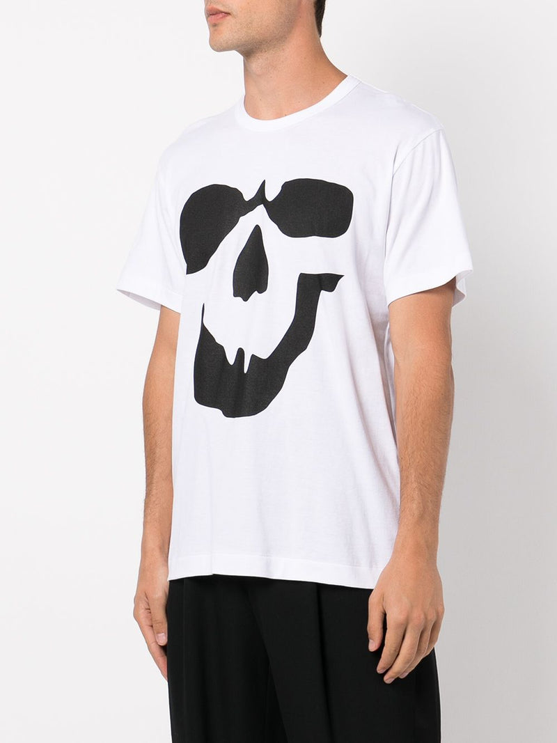 COMME DES GARCONS HOMME PLUS MEN SKULL OUTLINE TEE - NOBLEMARS