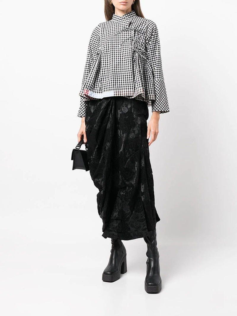 国内最大のお買い物情報 Comme des Garçons 00AW Jacquard Skirt | www ...