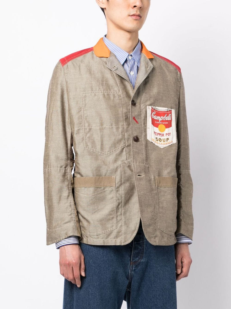 JUNYA WATANABE MEN ANDY WARHOL PATCH JACKET - NOBLEMARS