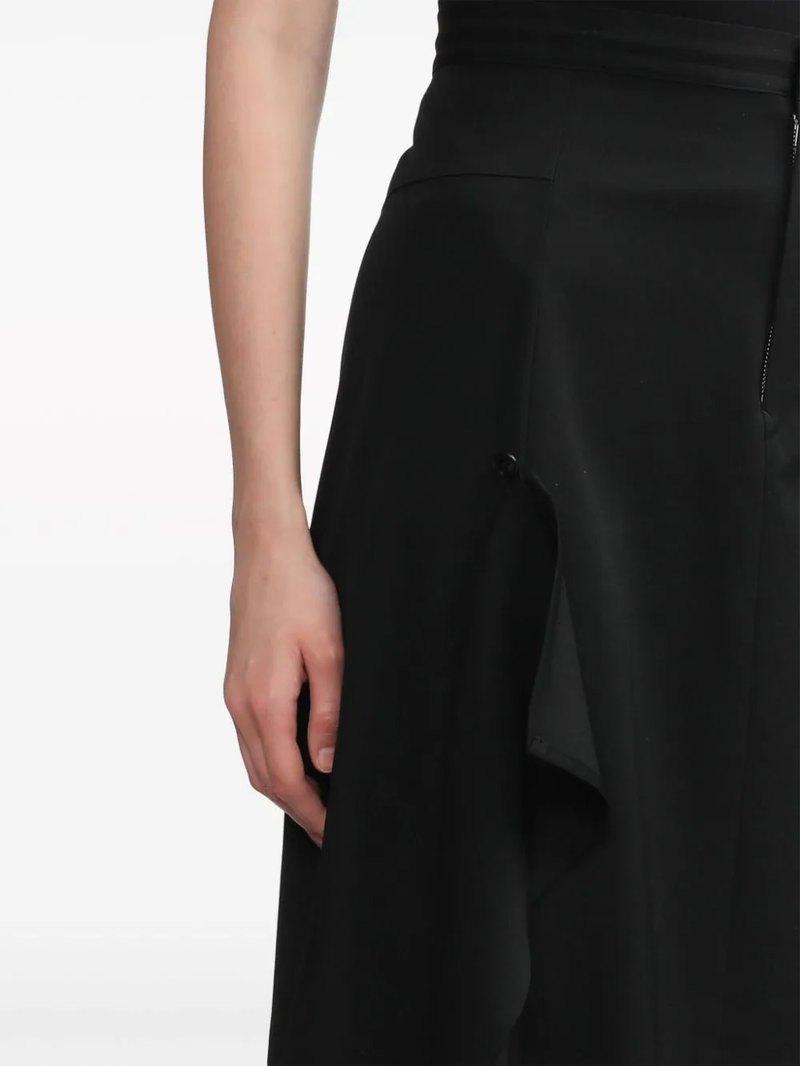 Y'S WOMEN Y-RIGHT SIDE FLARE SKIRT - NOBLEMARS