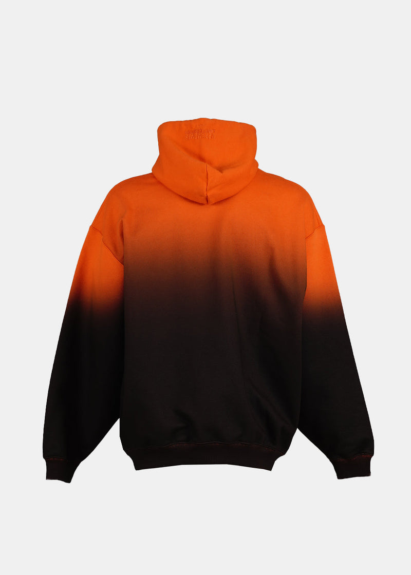 VETEMENTS Orange Gradient Logo Limited Edition Hoodie - NOBLEMARS