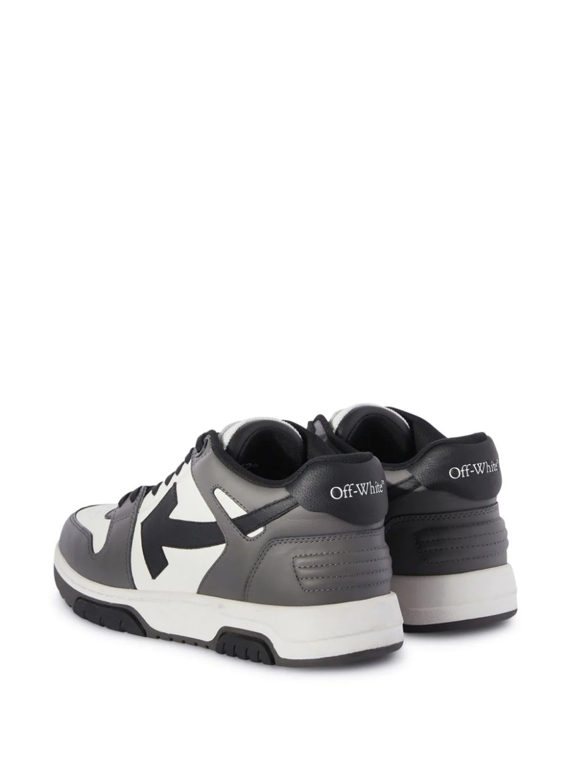OFF-WHITE Men Out Of Office Calf Leather Sneakers - NOBLEMARS
