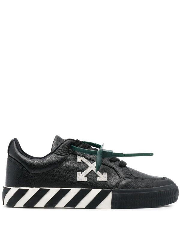 OFF-WHITE WOMEN LOW VULCANIZED LEATHER SNEAKERS