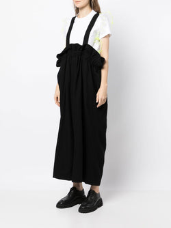 COMME DES GARCONS NOIR WOMEN SUSPENDER WIDE PANTS - NOBLEMARS