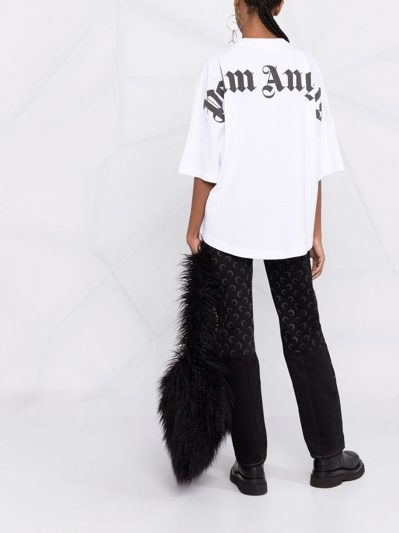 PALM ANGELS WOMEN CLASSIC LOGO OVER TEE - NOBLEMARS