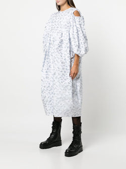 CECILIE BAHNSEN WOMEN LONG SLEEVED DRESS WITH TULIP SKIRT - NOBLEMARS