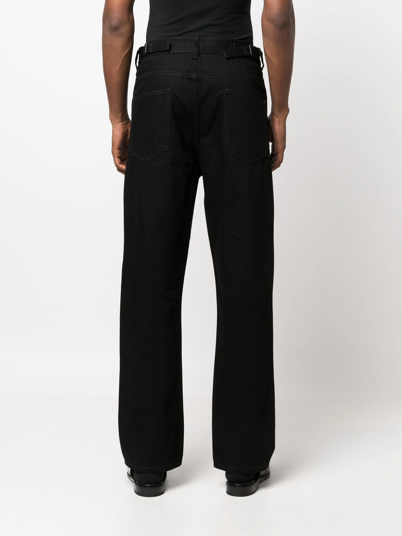 Très Bien - Lemaire Curved 5 Pocket Pants Black