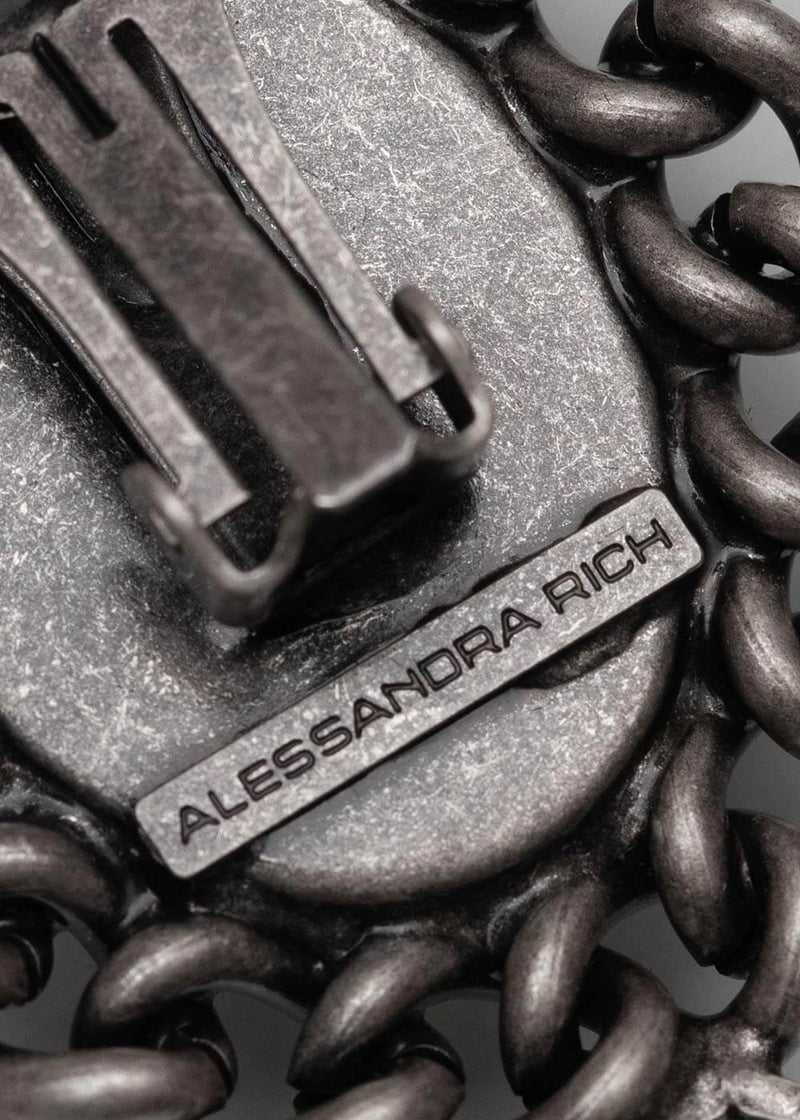 Alessandra Rich Pearl Drop Clip-On Earrings - NOBLEMARS