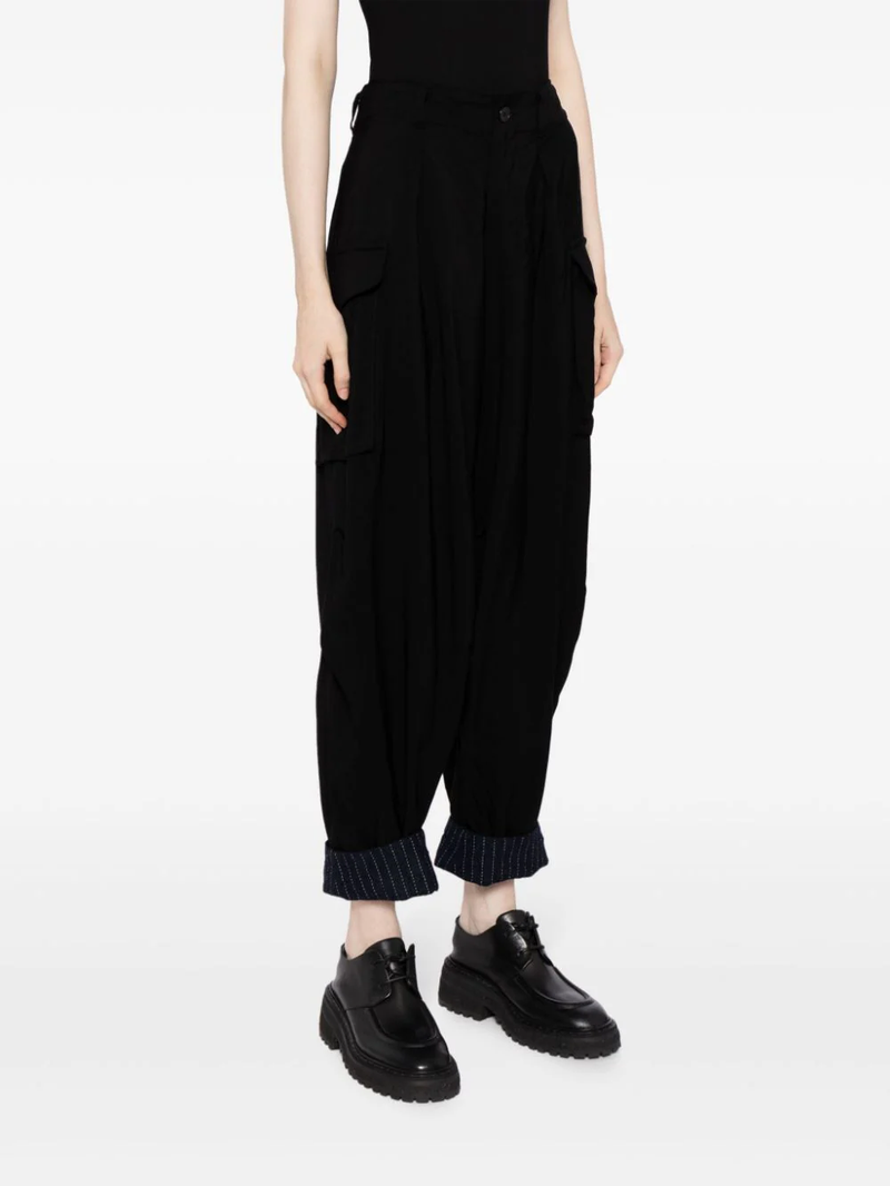 YOHJI YAMAMOTO LIMI FEU WOMEN WORK PANTS - Noblemars