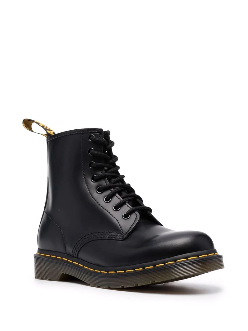 DR. MARTENS 1460 SMOOTH LEATHER LACE UP BOOTS - NOBLEMARS