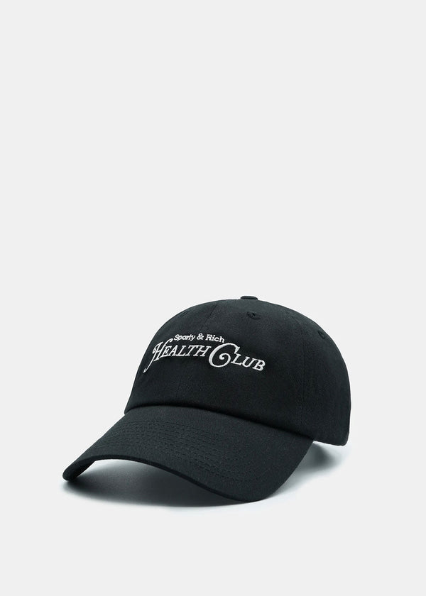Sporty & Rich Black Rizzoli Hat - NOBLEMARS