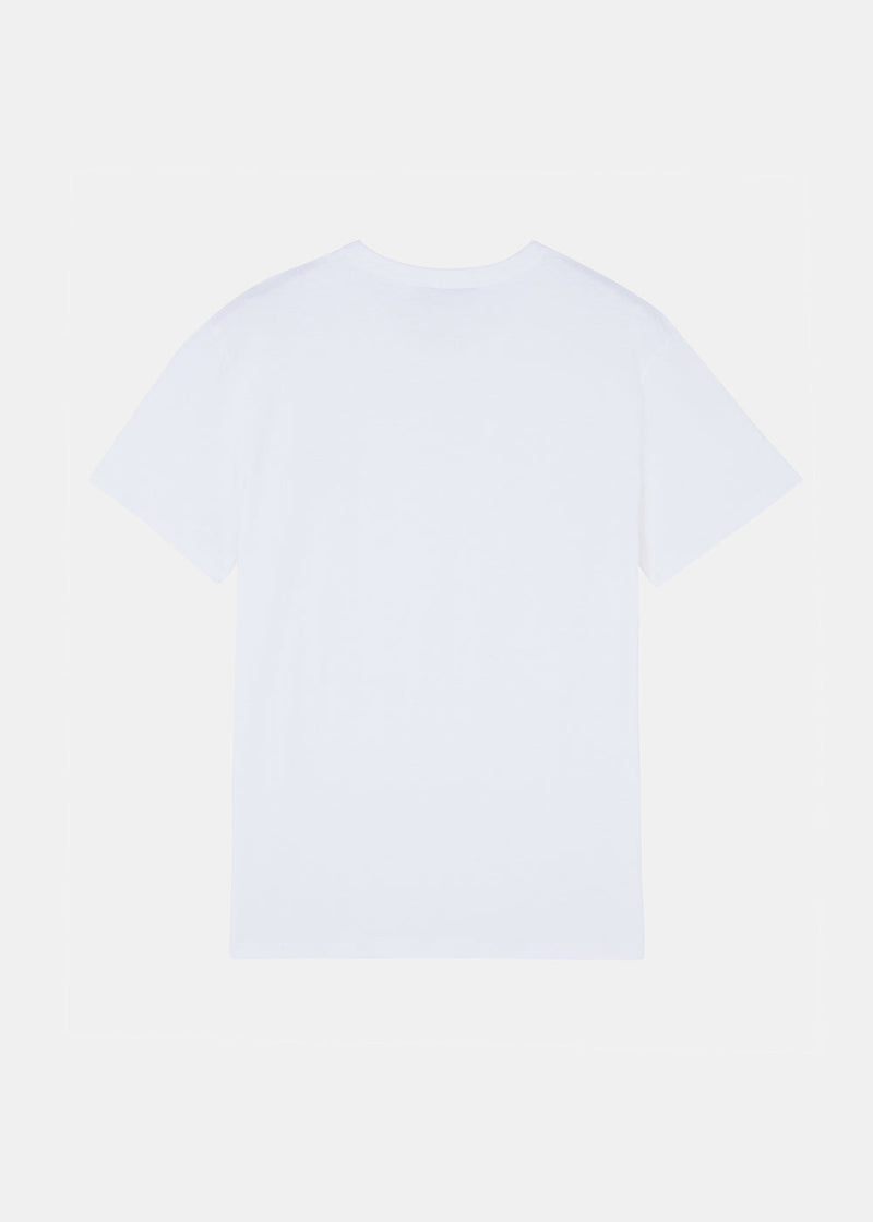 MAISON KITSUNE White Fox Head Patch T-Shirt