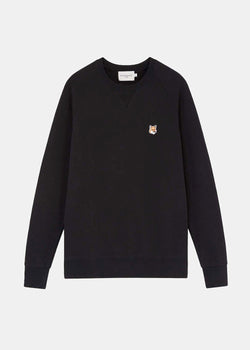 MAISON KITSUNE Black Fox Head Patch Classic Sweatshirt