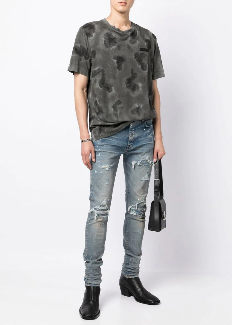 AMIRI Clay Indigo Paint Splatter MX1 Jeans - NOBLEMARS