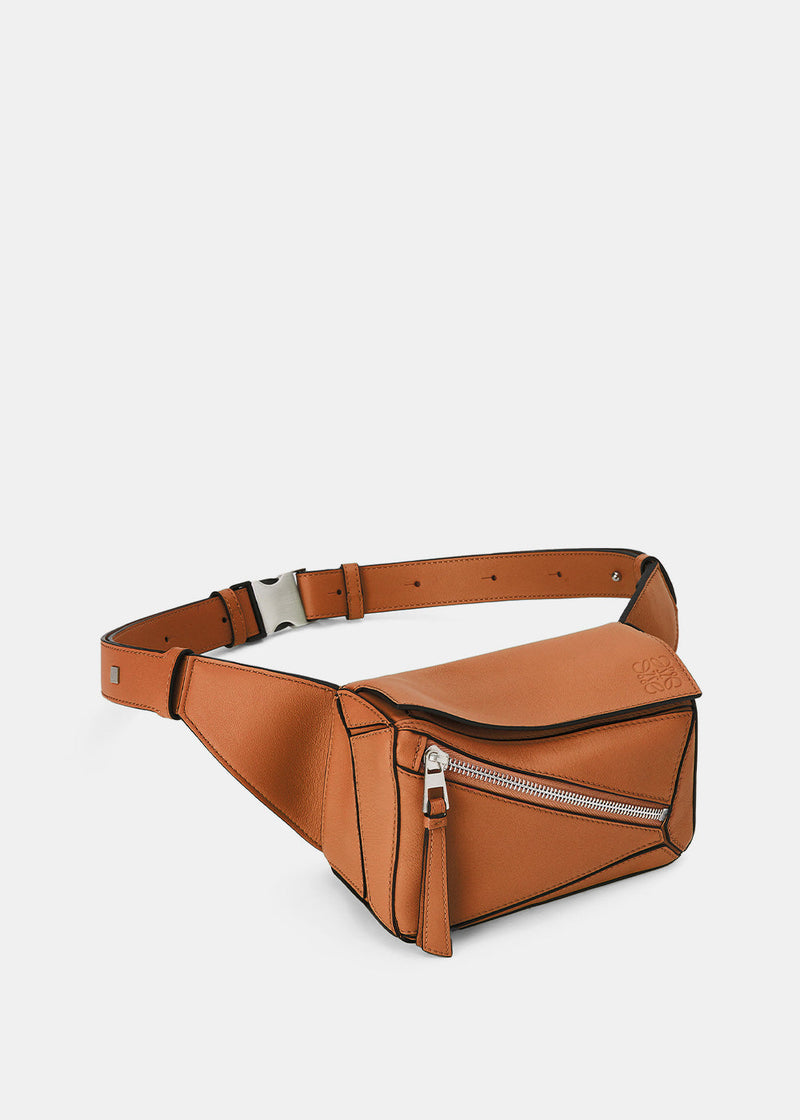 Loewe Tan Mini Puzzle Bumbag - NOBLEMARS