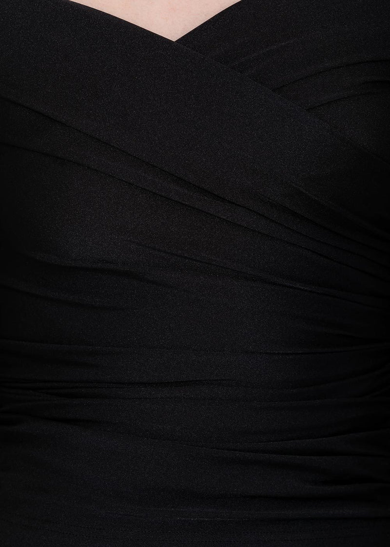 Balenciaga Black Wrap Stretch Top - NOBLEMARS