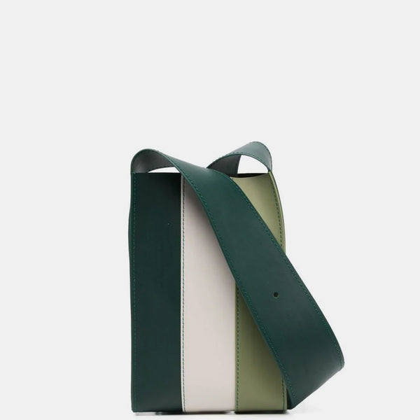 Sunnei Green Parallelepipedo Pudding Bag - NOBLEMARS