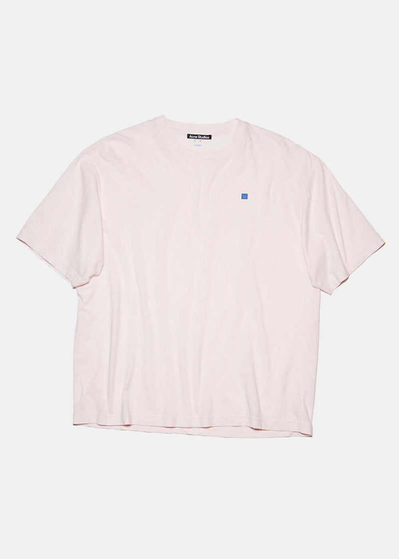 Acne Studios Pastel Pink Exford Fade T-Shirt - NOBLEMARS