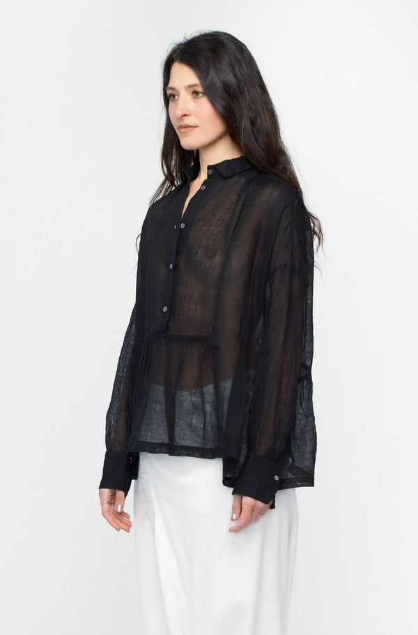 FORME D'EXPRESSION Flounced Blouse - NOBLEMARS
