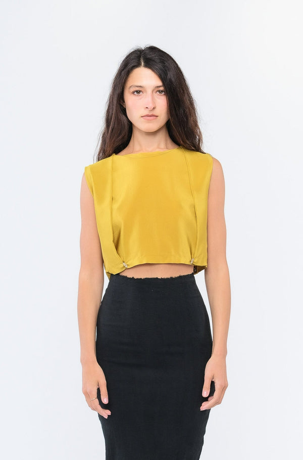 M.A+ Pleated Top - NOBLEMARS