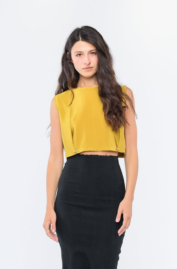 M.A+ Pleated Top - NOBLEMARS