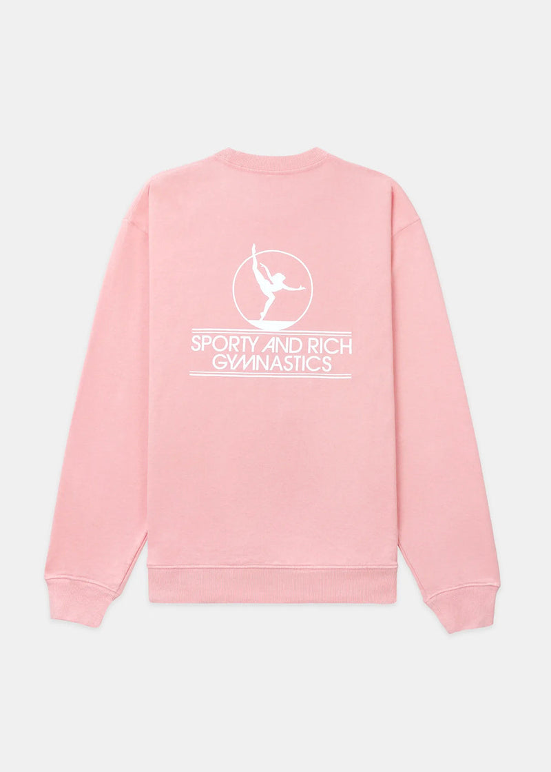 Sporty & Rich Rose Gymnastics Sweatshirt - NOBLEMARS